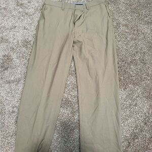 Haggar Men's Straight-Leg Chinos in Light Tan